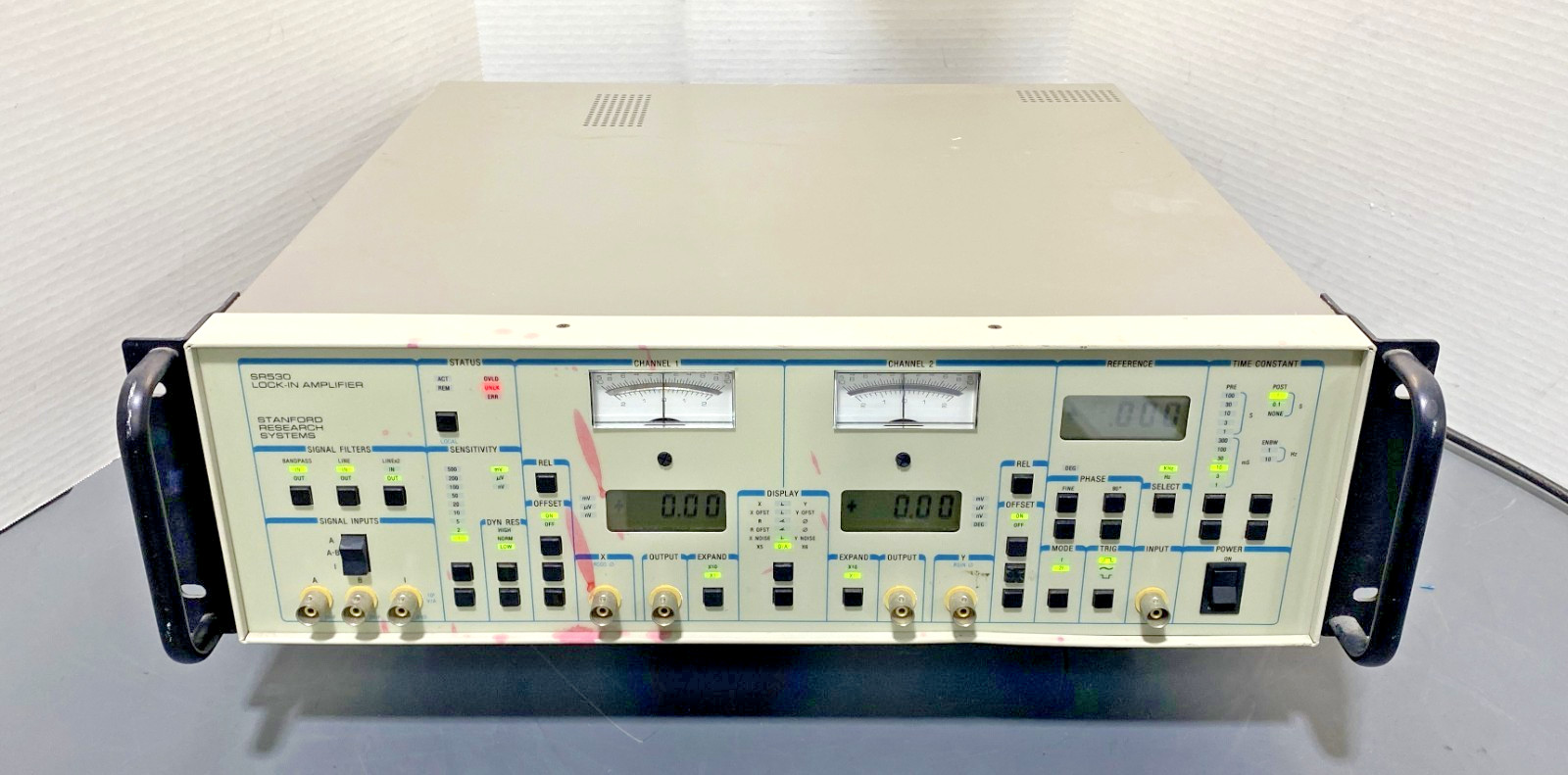 Stanford Research Systems SR530 Dual Phase Analog Lock In Amplifier Power Tested