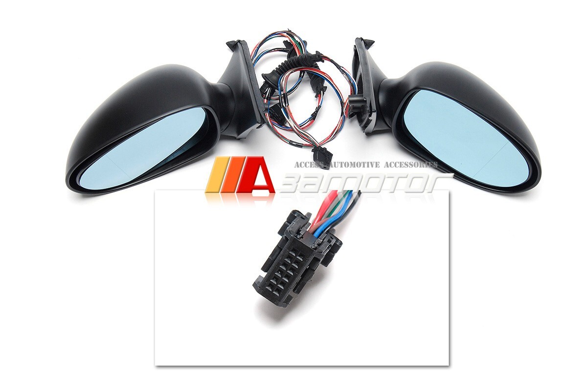 M5 Style Automatic Folding Electric Heating Mirrors with Memory fits BMW E39 LHD
