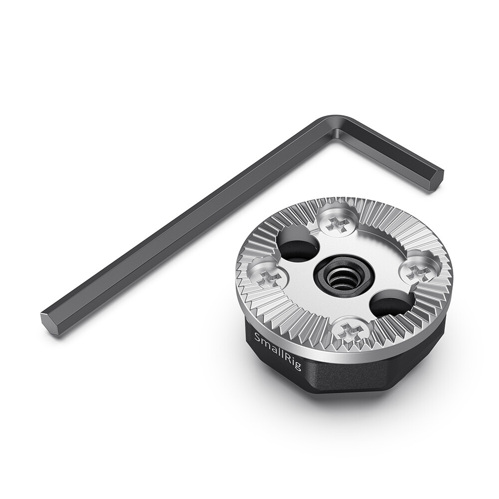 SmallRig Rosette Mount Adapter (Diameter 31.8mm) with M6 Thread & Hex Spanner
