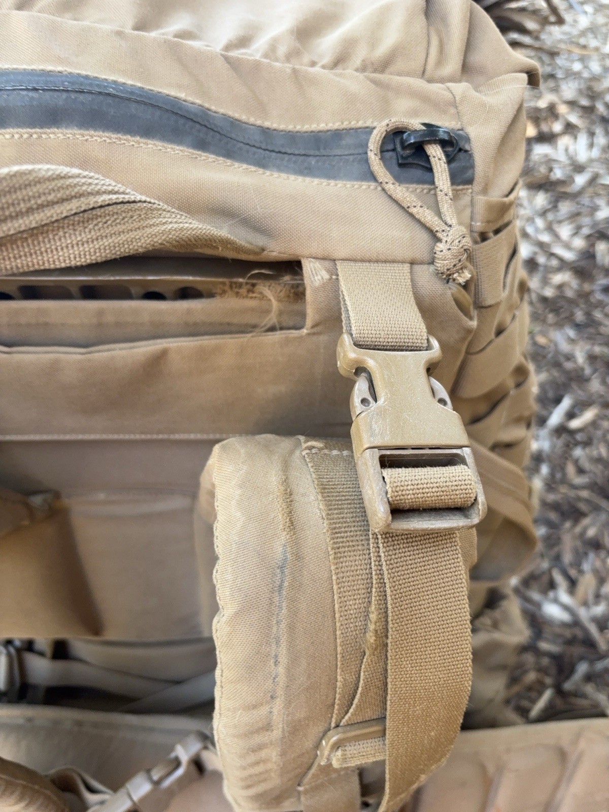 USMC Complete Main Pack FILBE Coyote Backpack Large Rucksack Assault Frame Belt