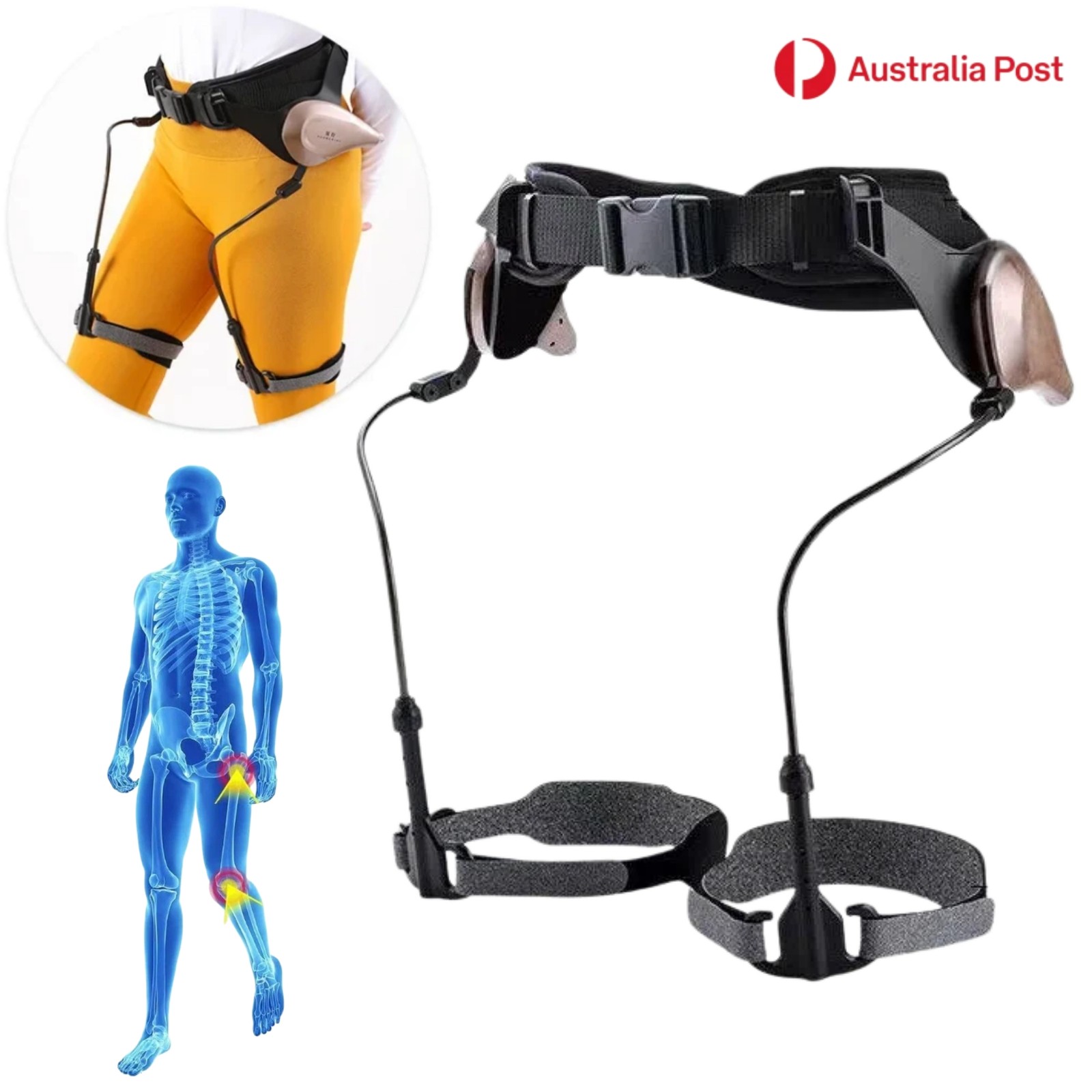 Wearable Bionic Exoskeleton Walking Aid Leg Lower Limb Assist Device Support AU