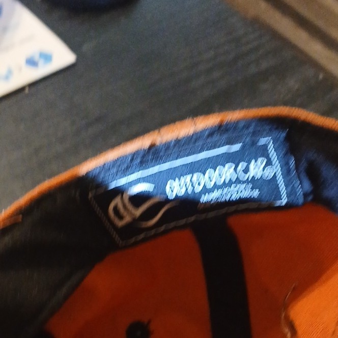 Outdoor Cap Orange Camouflage Baseball Hat Adjustable Fish Embroidered Fishing
