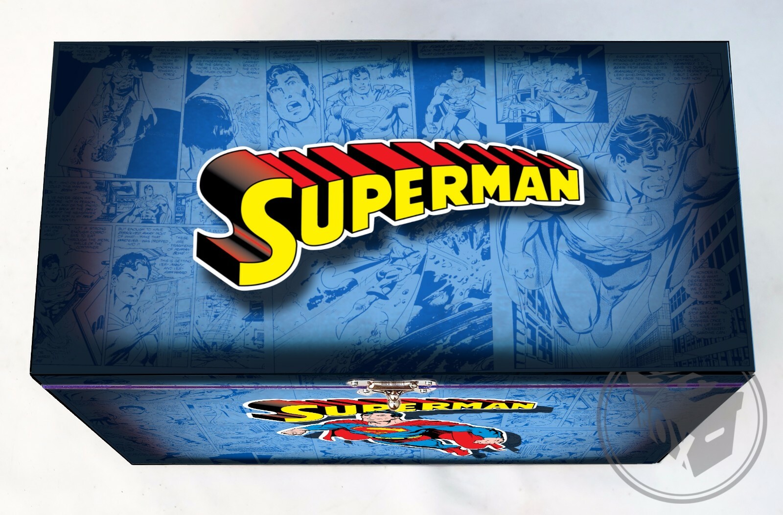 Superman - Large Comic Book Hard Box Chest MDF