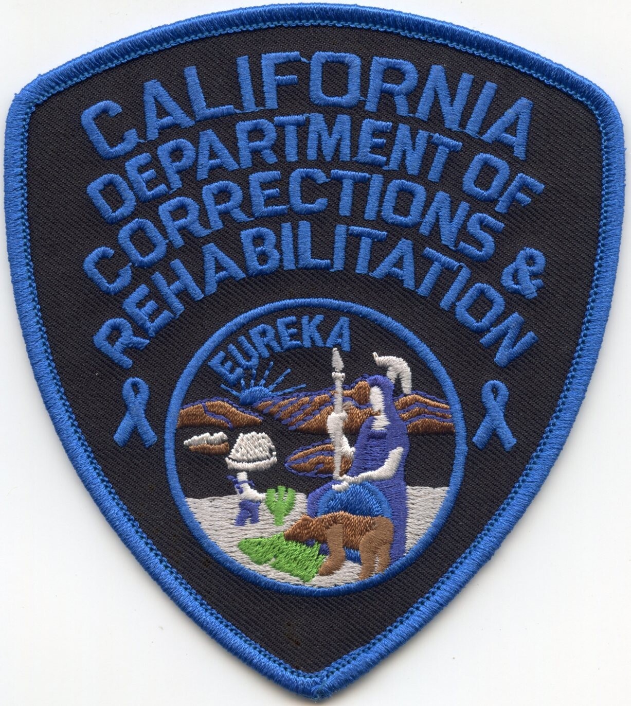 CALIFORNIA STATE CORRECTIONS & REHABILITATION REHAB DOC sheriff police PATCH