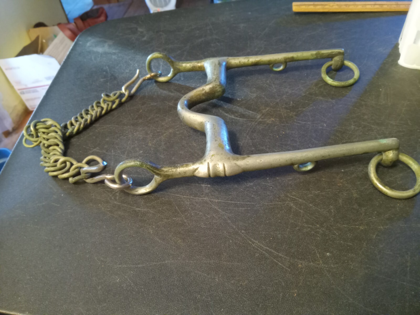 used  Weymouth bit ported 5 in mouth nickel Star Steel Silver New England