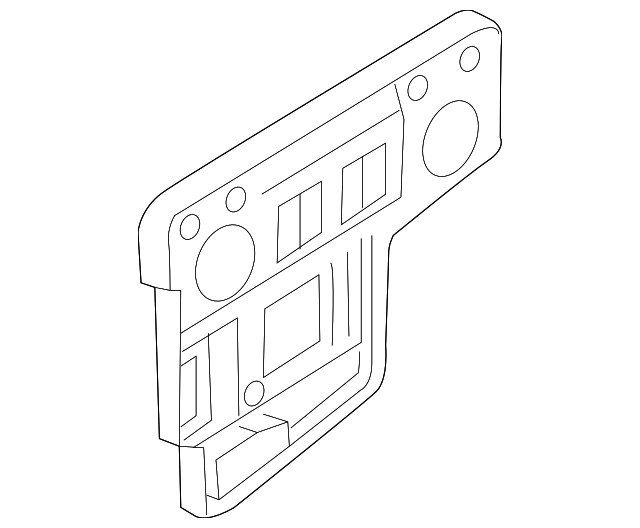 Genuine Volkswagen Tail Light Socket 5C6-945-260