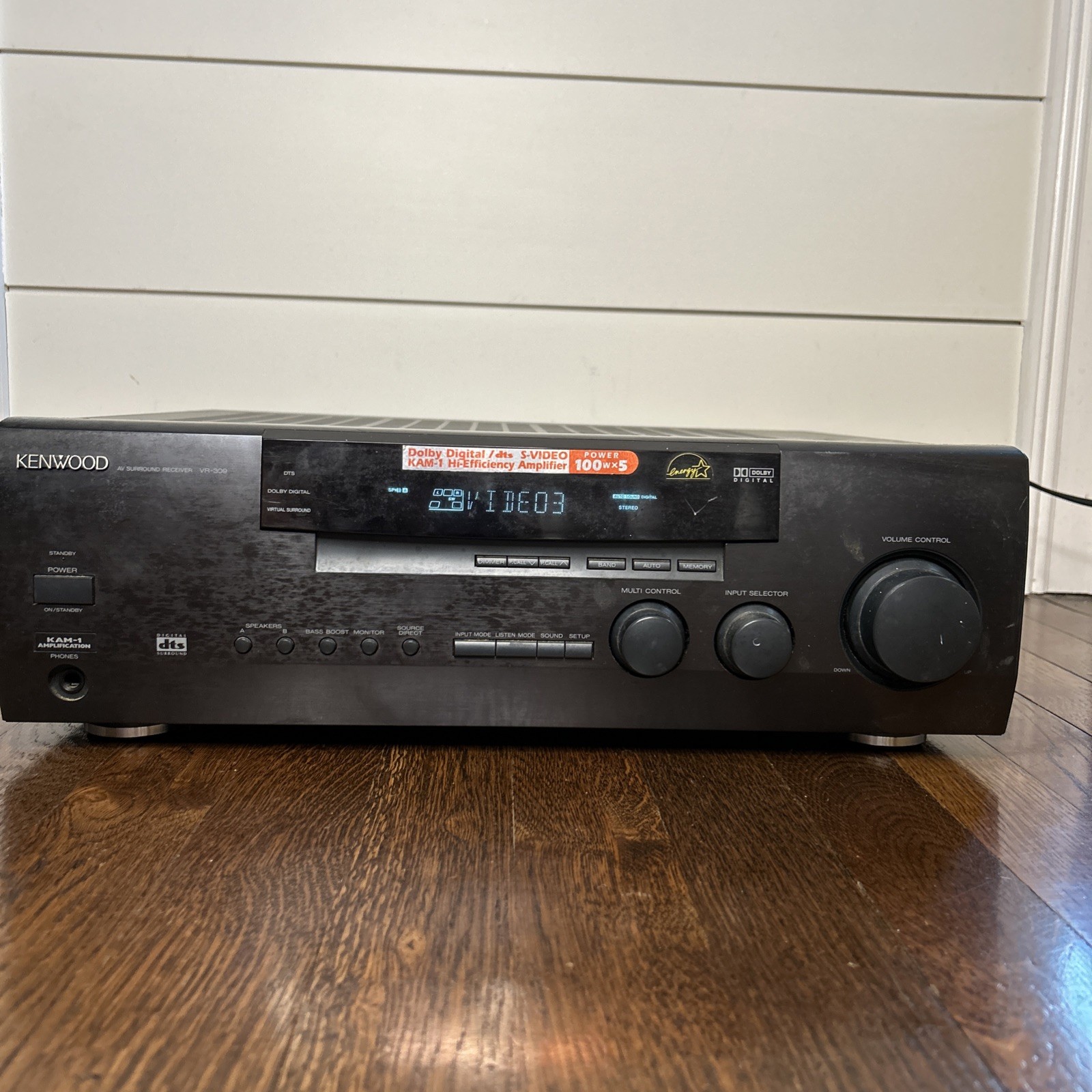 KENWOOD VR-309 5.1 DOLBY DIGITAL RECEIVER