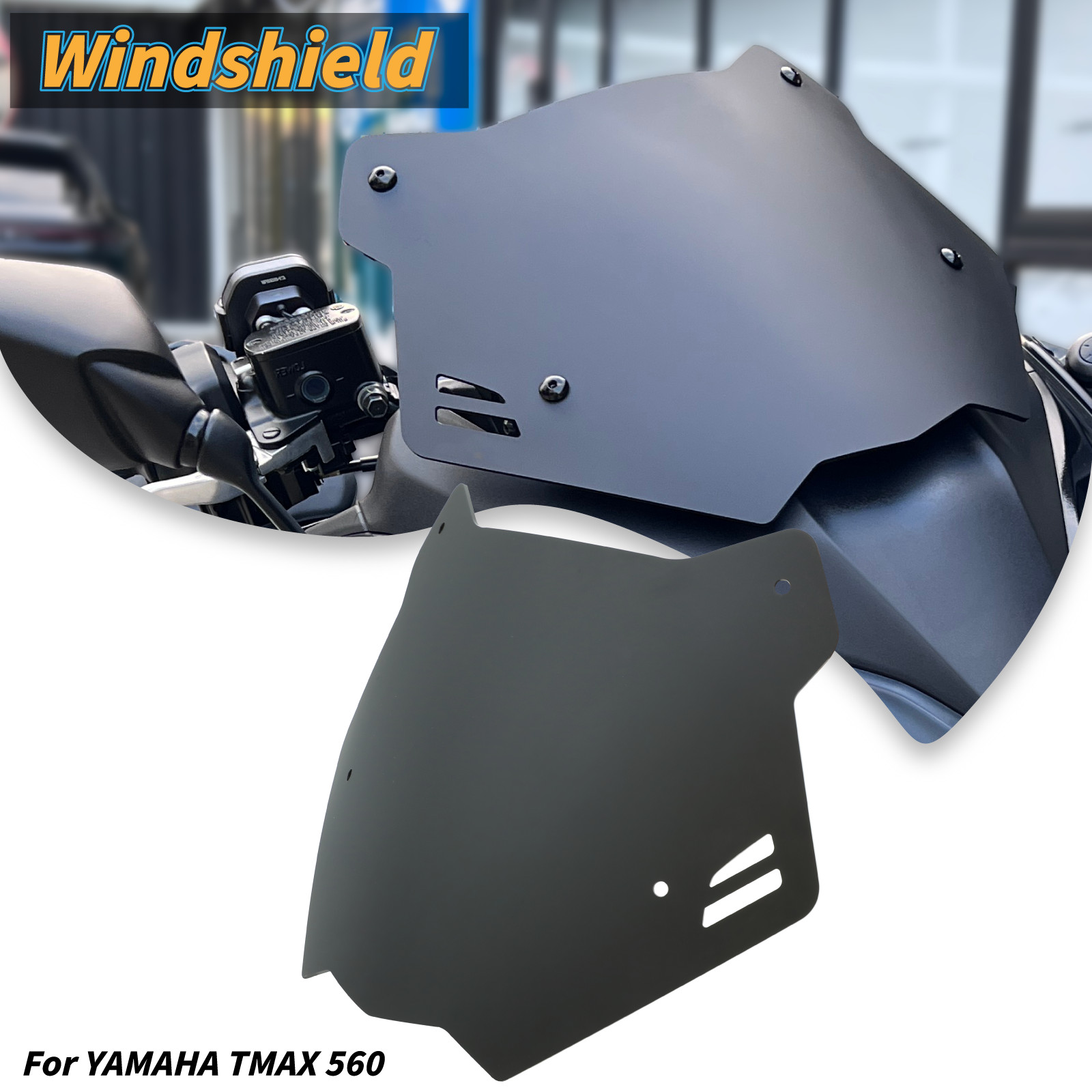 Motorcycle Windscreen Wind Deflector For Yamaha T-MAX 560 TMAX Tech 2022-2025