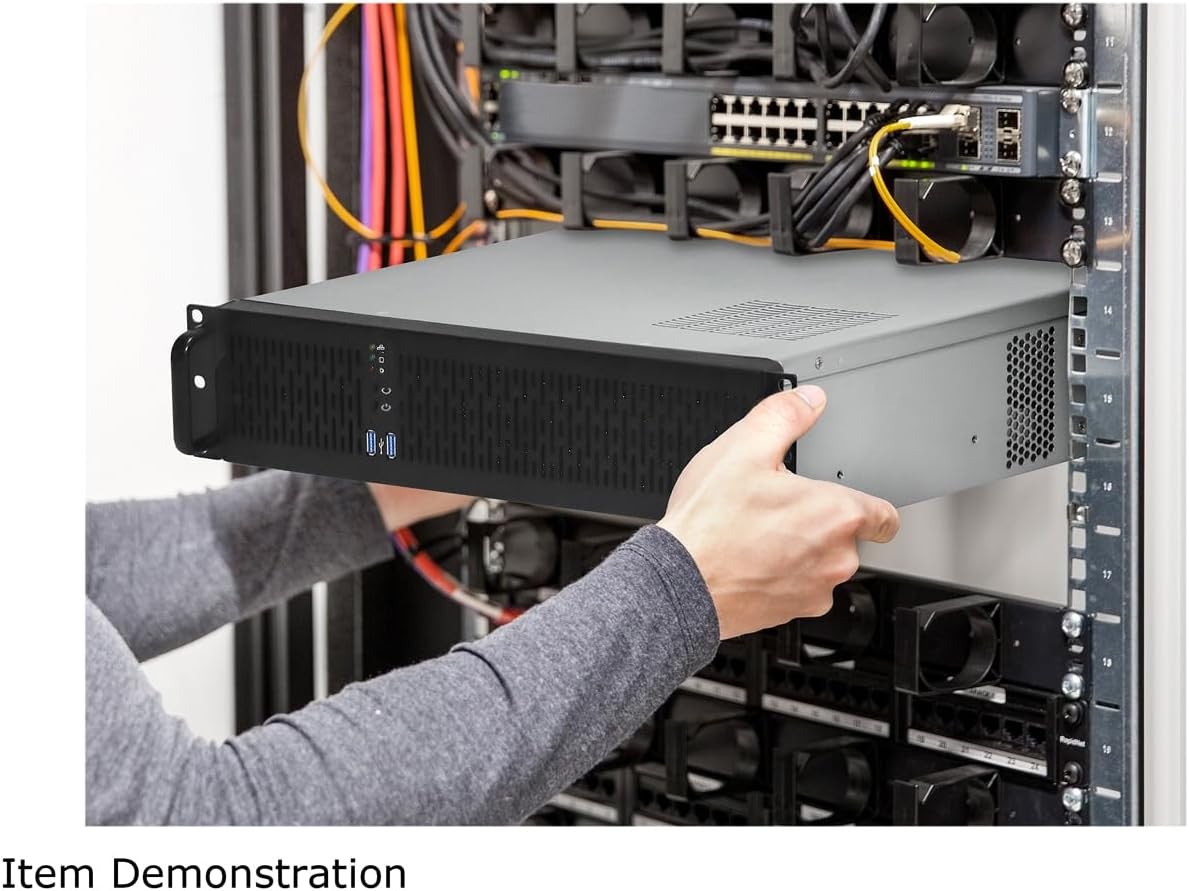 2U Server Chassis Rackmount 4x3.5 2x2.5 Bays