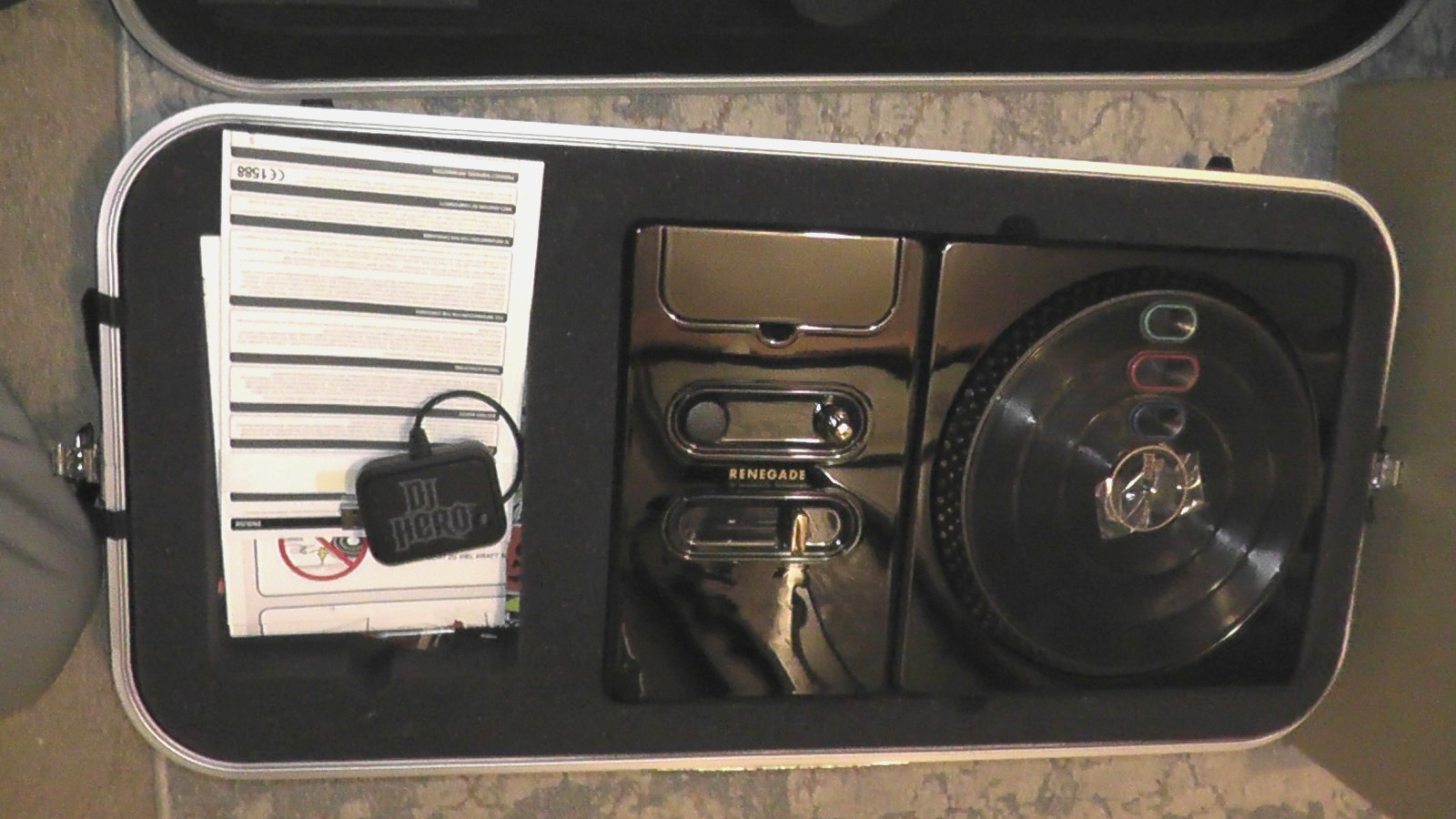 Rare PS3 version DJ Hero jay z renegade edition eminem playstation 3 turntable