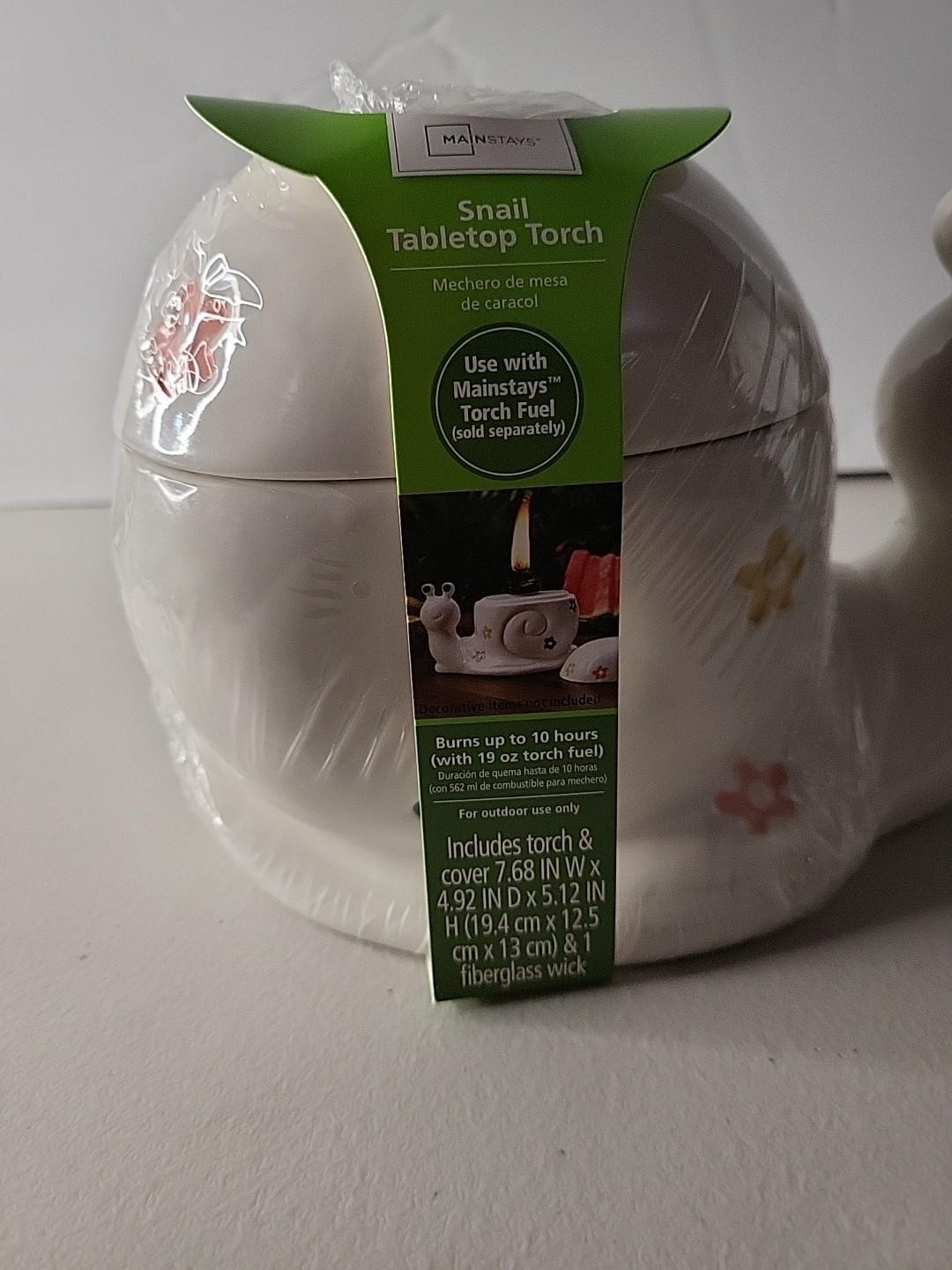 Mainstays Snail Tabletop Torch