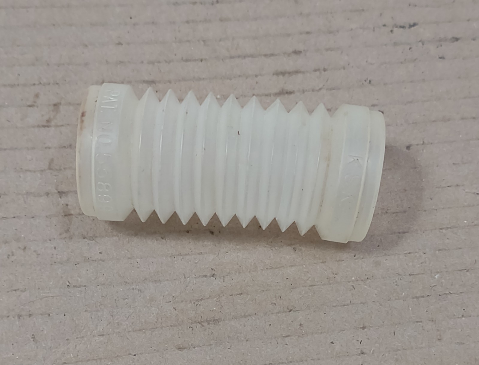 White Bottom Bracket Cover Protector Guard Old Vintage Bike