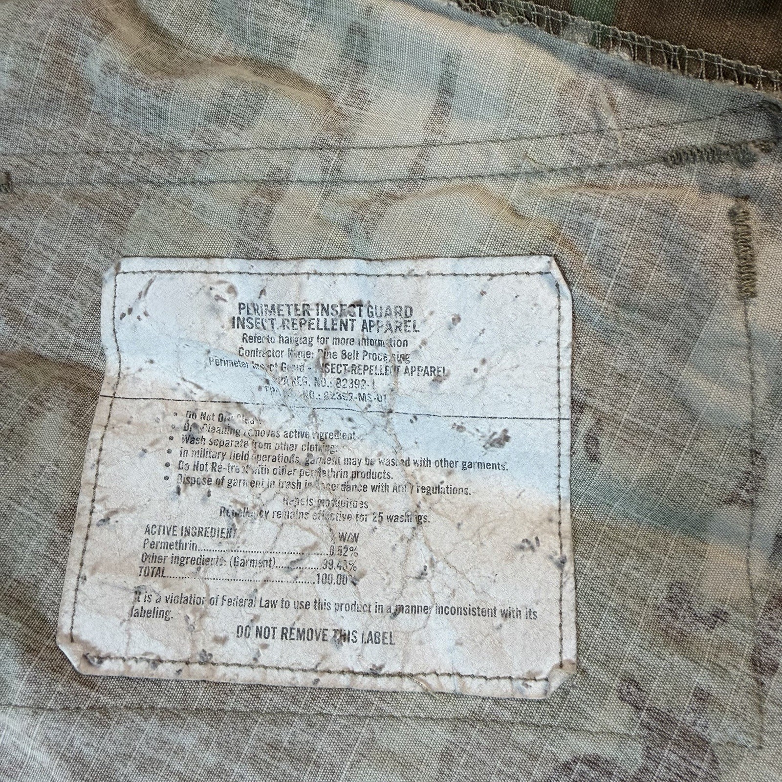 US Army OCP Multicam Combat Uniform Coat Jacket 33 Short Permethrin Treated ACU