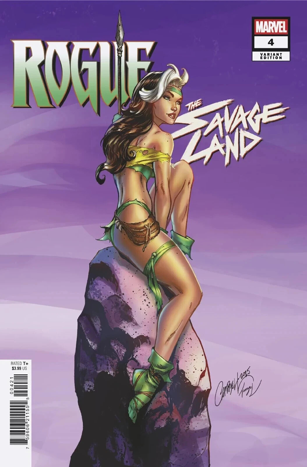 ROGUE: SAVAGE LAND #4 J. SCOTT CAMPBELL VARIANT 2025 MARVEL 043025