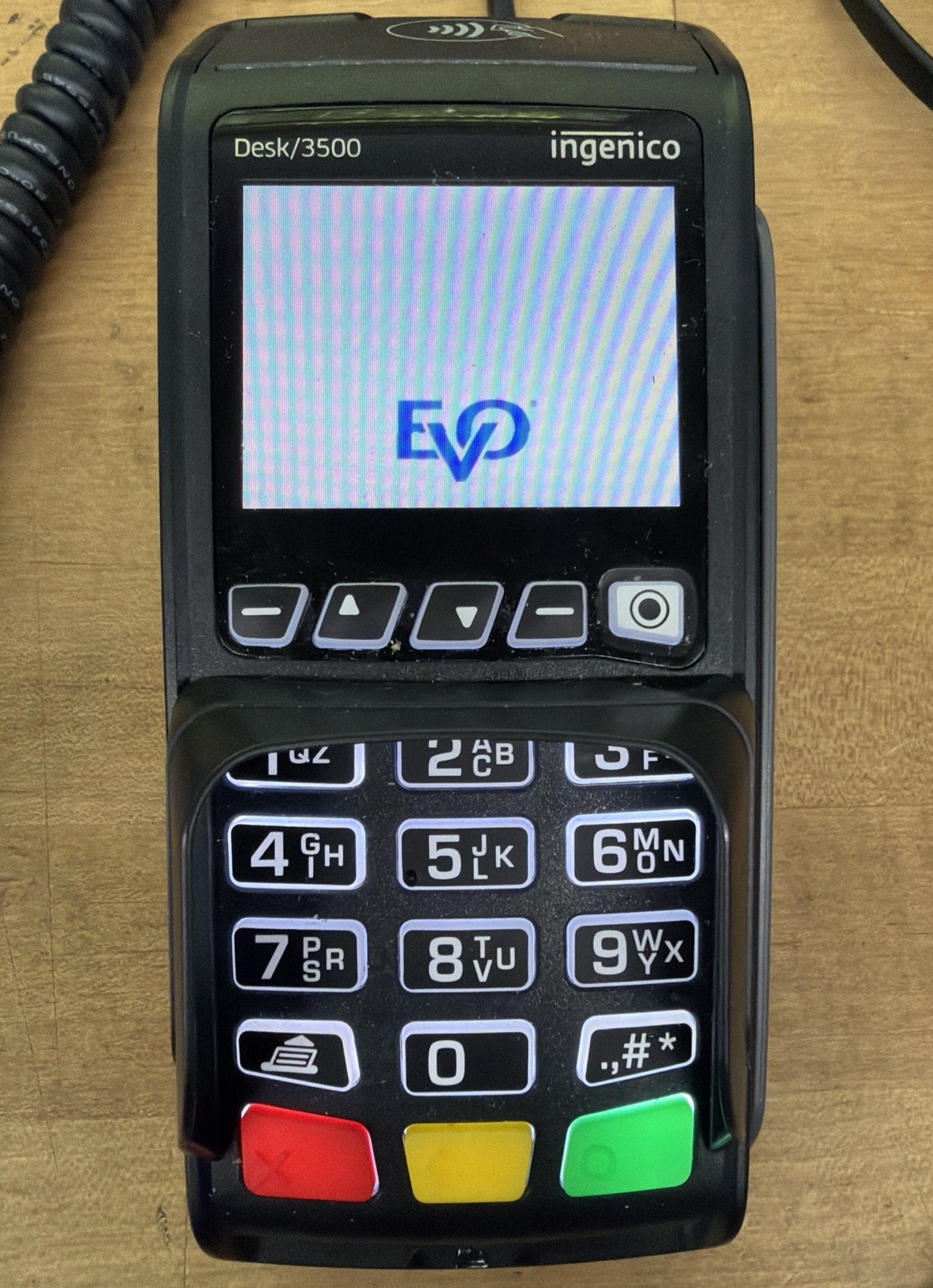 **READ**Ingenico Desk 3500 - Countertop terminal** Merchant Services Required**