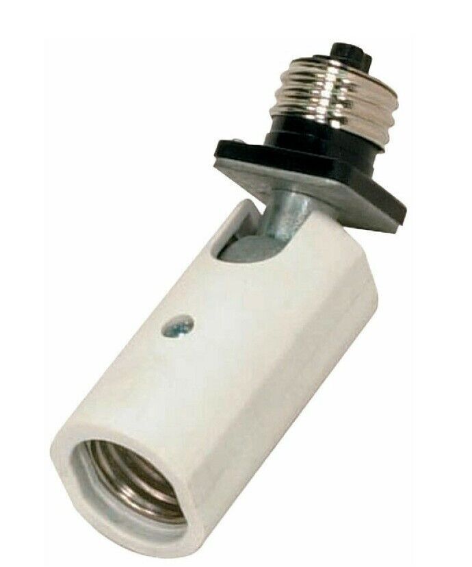 Security Floodlight Light Bulb 360 Degree Adjustable Socket Adapter Extender