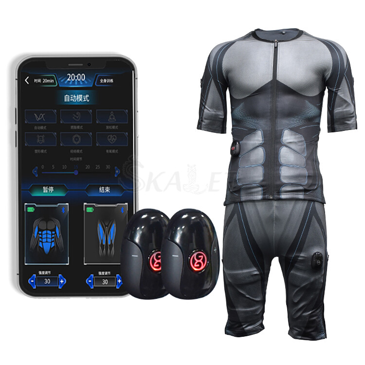 Ems Muscle Stimulator Workout Fitness Gym Wireless Body Ems Training Clothes