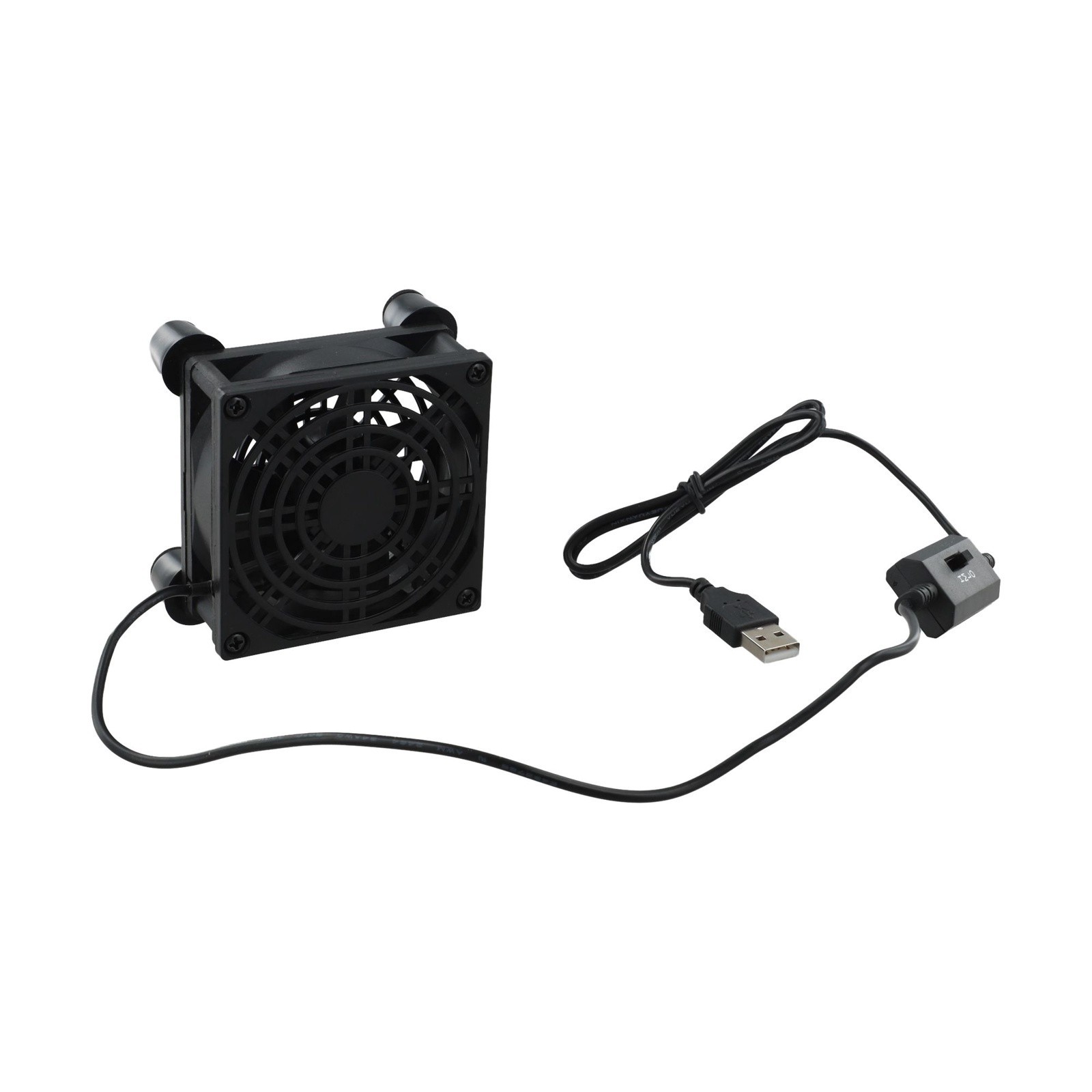 80mm USB Fan Low Noise Performance for Quiet Cooling in Libraries and Bedrooms