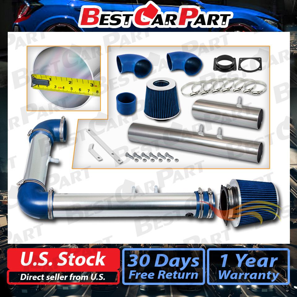 BCP BLUE 2002 Thunderbird /00-02 Lincoln LS 3.9 V8 Cold Air Intake Kit +Filter