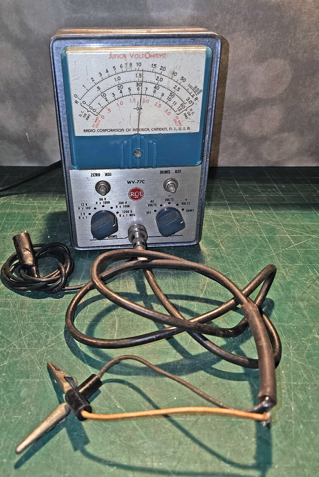 RCA WV-77C Junior VoltOhmyst Meter - Vintage