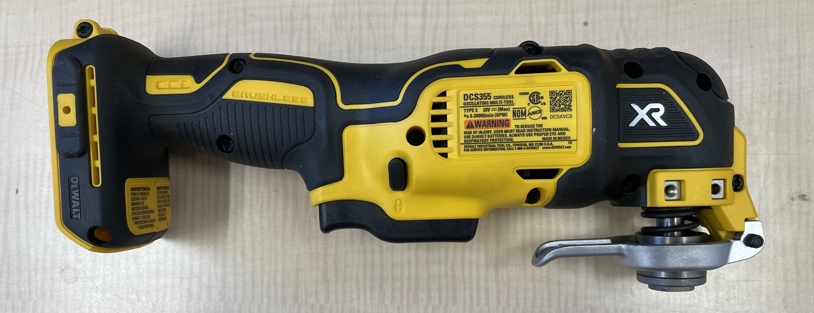 DEWALT DCS355B 20V XR Oscillating Multi-Tool (Tool Only) NEW OPEN BOX
