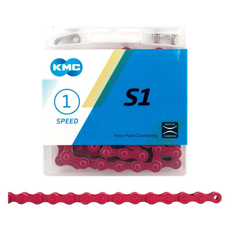 Chain KMC S1 1speed 1/2 x 1/8 Pink 112L