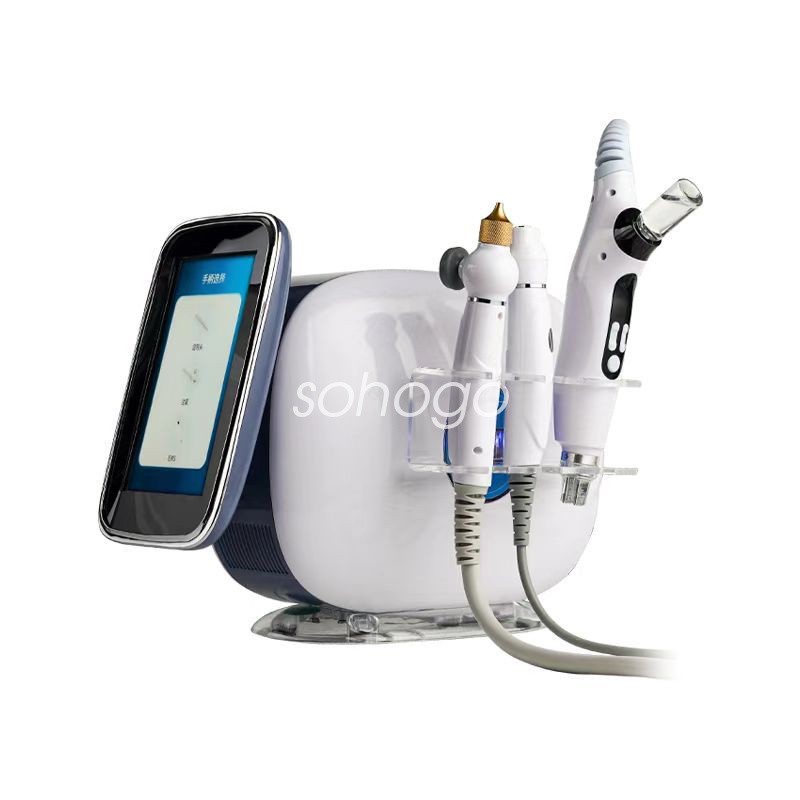 3-in-1 No-Needle Mesotherapy RF Skin Rejuvenation Facial Beauty Machine Salon
