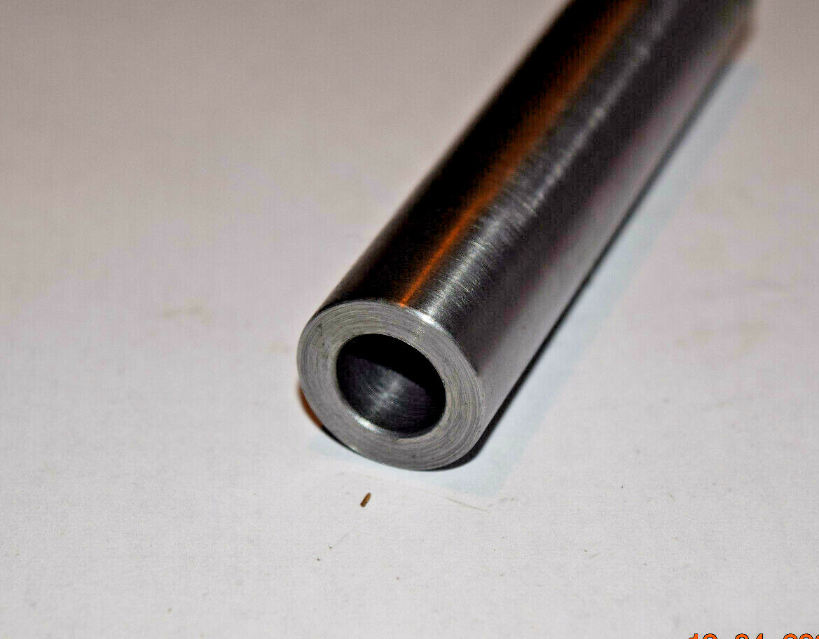 Steel Bushing, 7/8" OD x 1/2" ID, 6" long, CRS, DOM,  1 pc   FREE SHIPPING