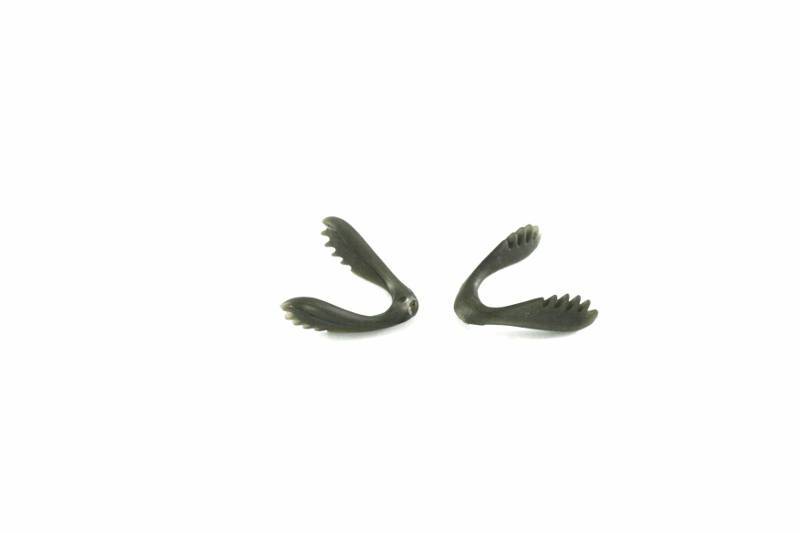 NIKE SNARE SUNGLASS REPLACEMENT NOSE PAD / NOSE BRIDGE RARE PART BLACK 2pc Set