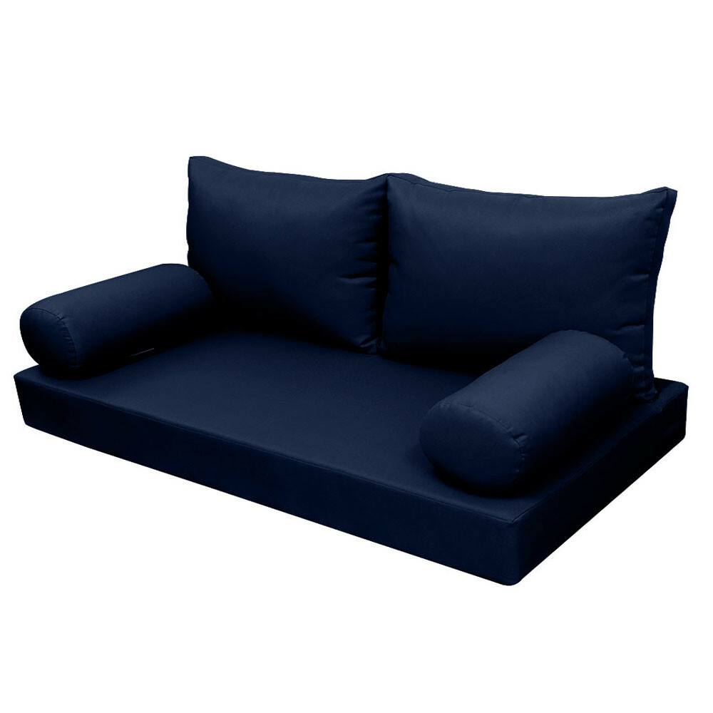 COVER ONLY STYLE 2 Mattress Pillow Daybed Porch Swing Knife Edge Twin AD101