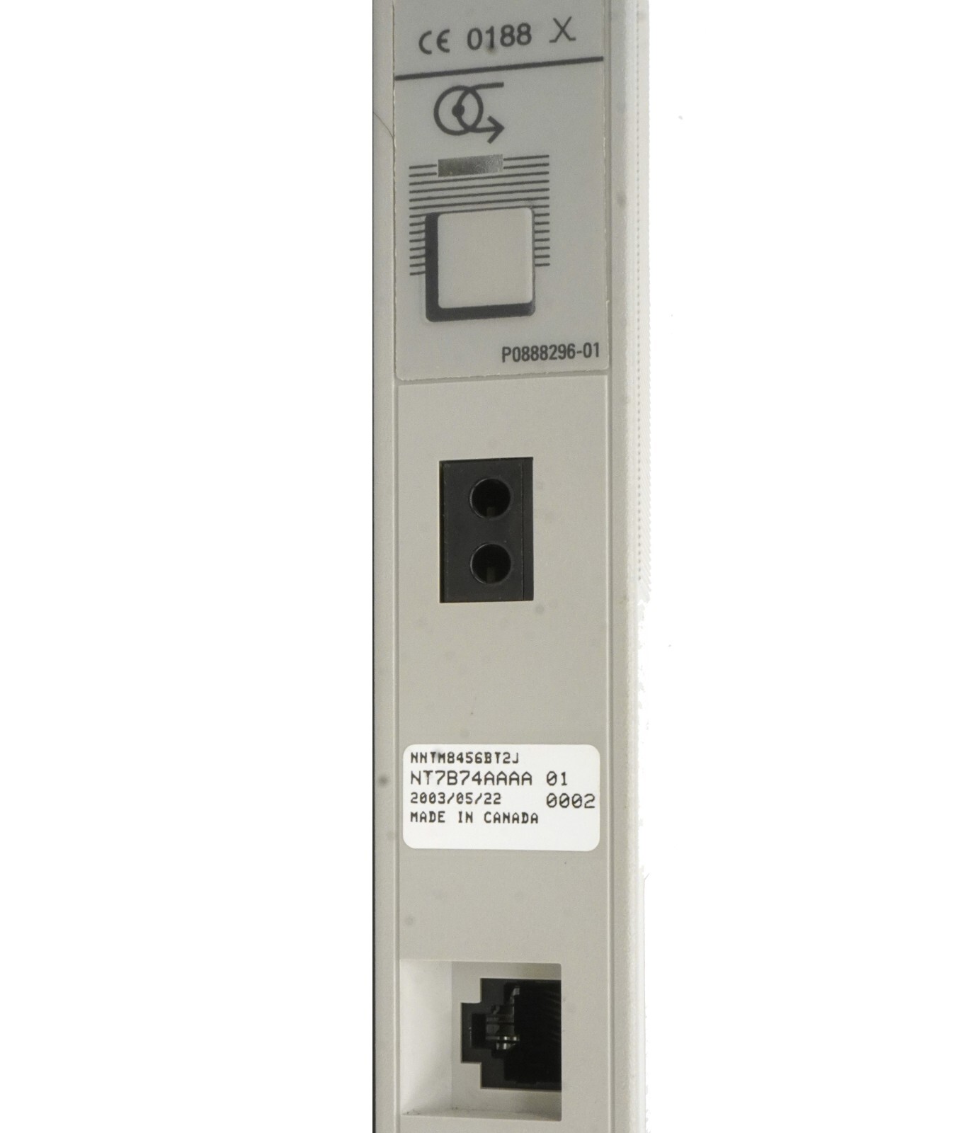 Norstar MICS T1 card NT7B74AAAA DTI Digital Trunk Interface L