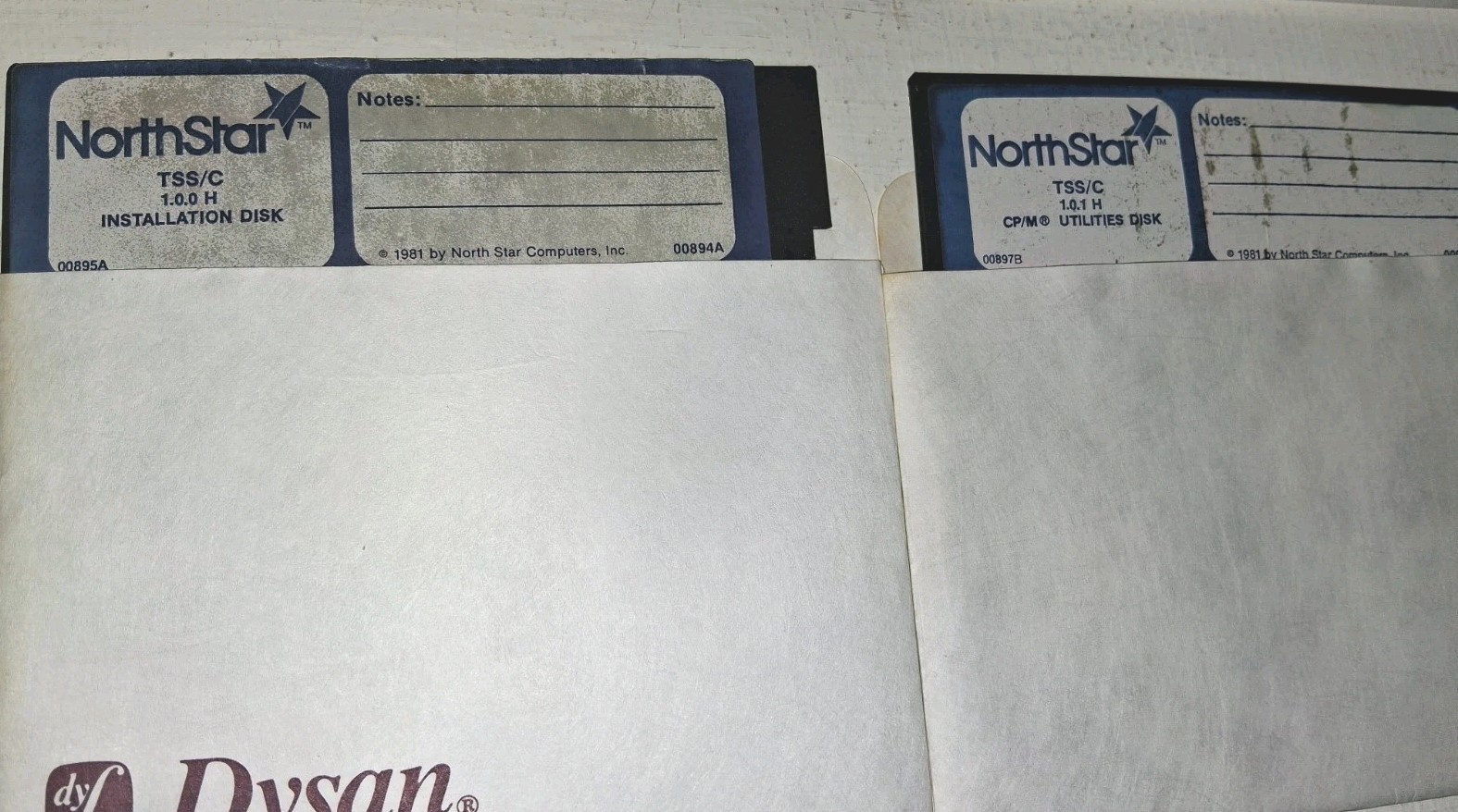 NorthStar Horizon CP/M 7 Disk Lot DOS BASIC ACCPAC InfoManager +Kaypro Case
