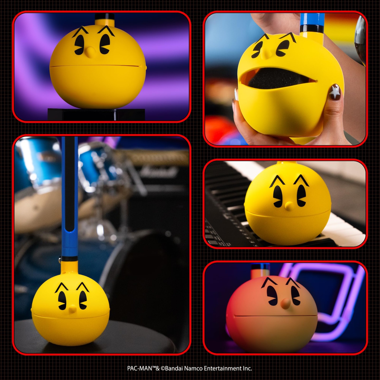 Otamatone Deluxe Pac-Man Synthesizer