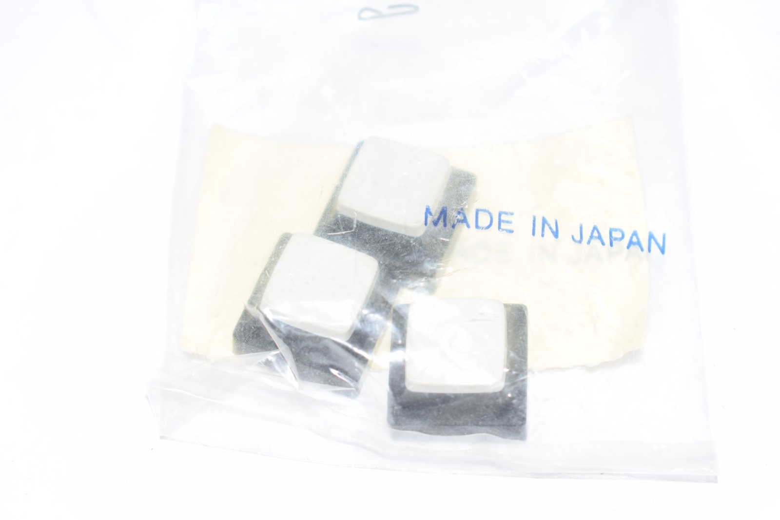 Pack of 3 NEW SONY PARTS 364810321 TOP A KEY WHITE 3-648-103-21