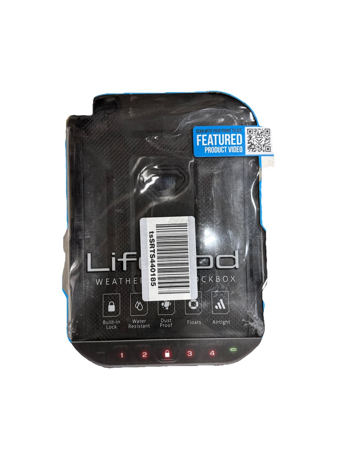 LifePod Electronic Lock Box Weatherproof Travel Case for Security on the Go