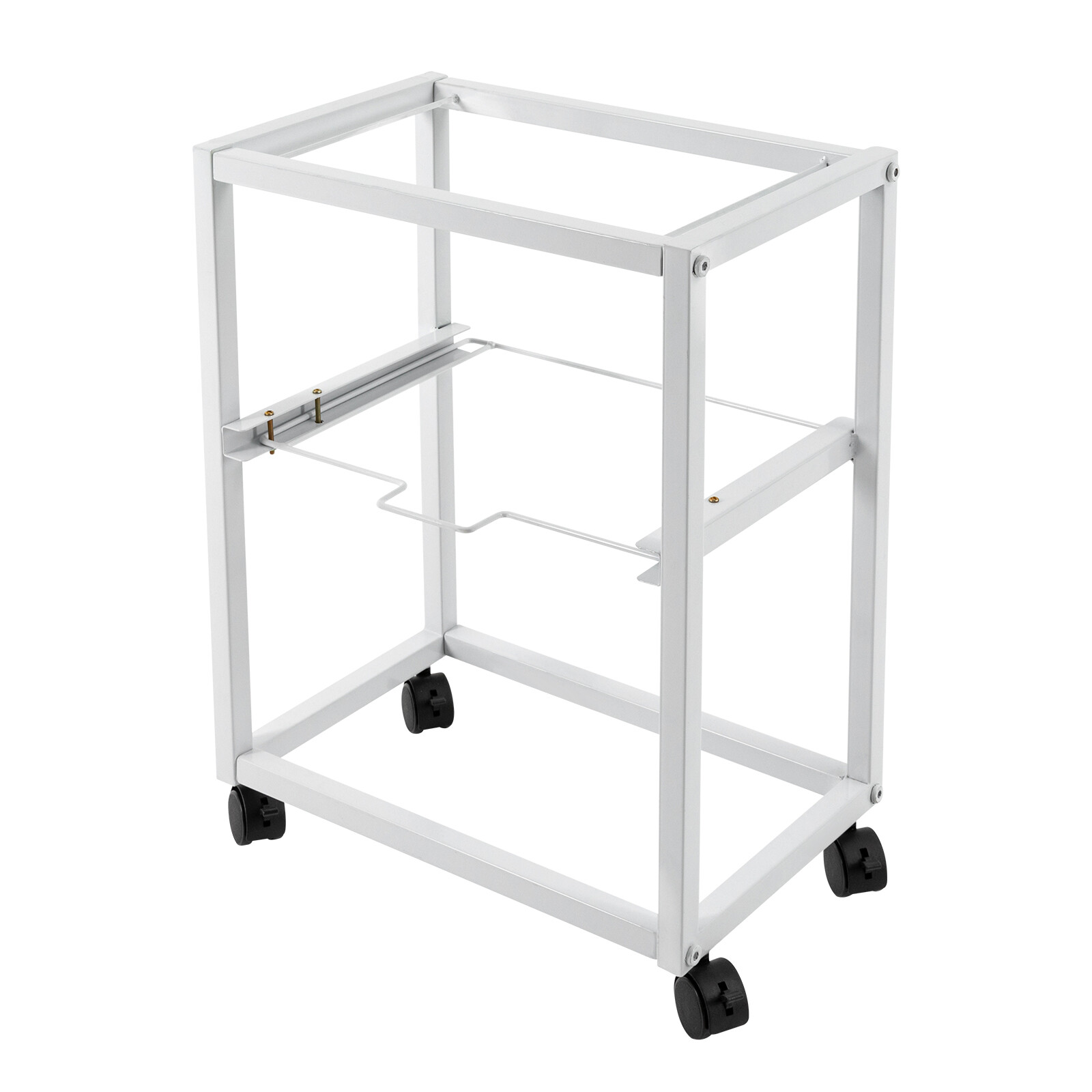 Pull-out Movable File Carts Rolling Folder Carts 2 Tiers Hanging Files W/ Wheels