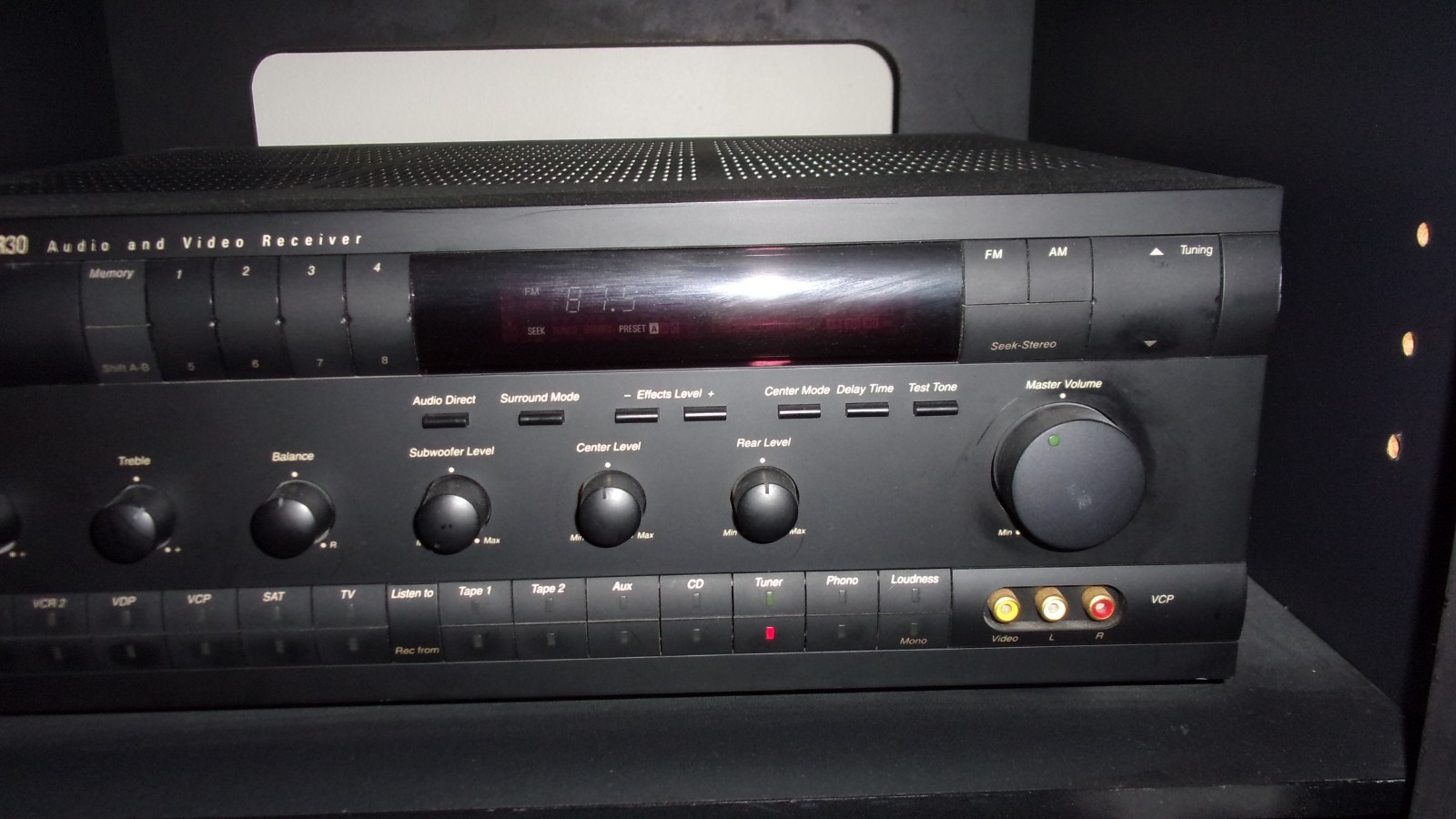 Vintage Harmon Kardon Audio Video AVR30 Receiver