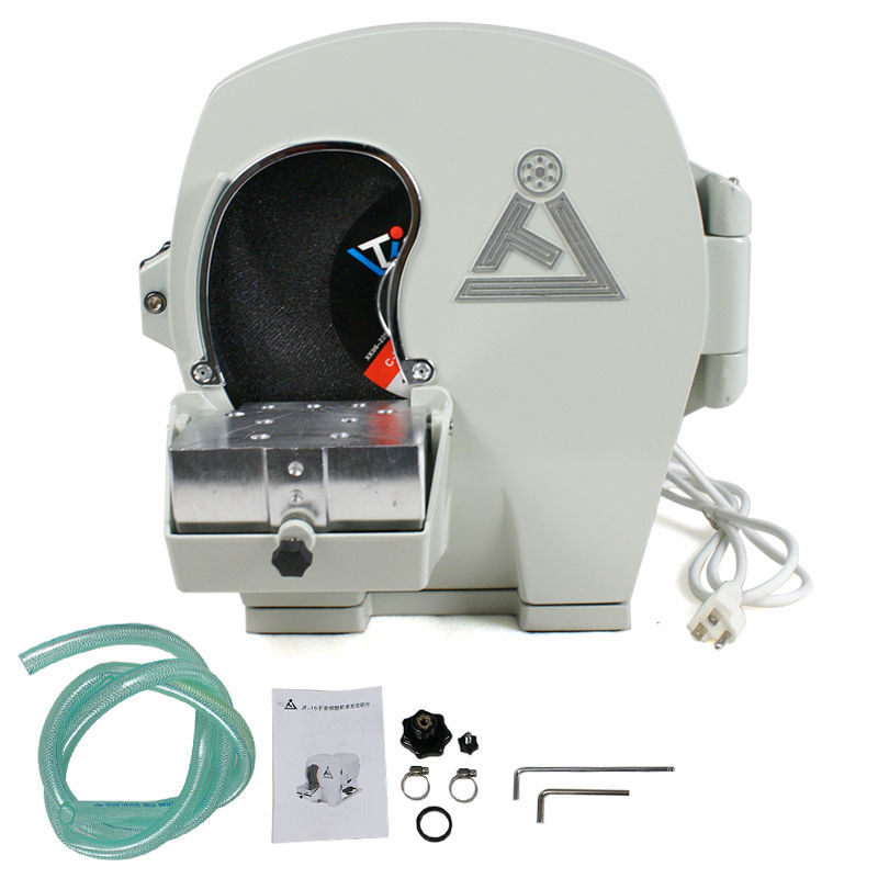 10" Dental Wet Model Trimmer Plaster Abrasive Grinder Trimming Equipment Gypsum