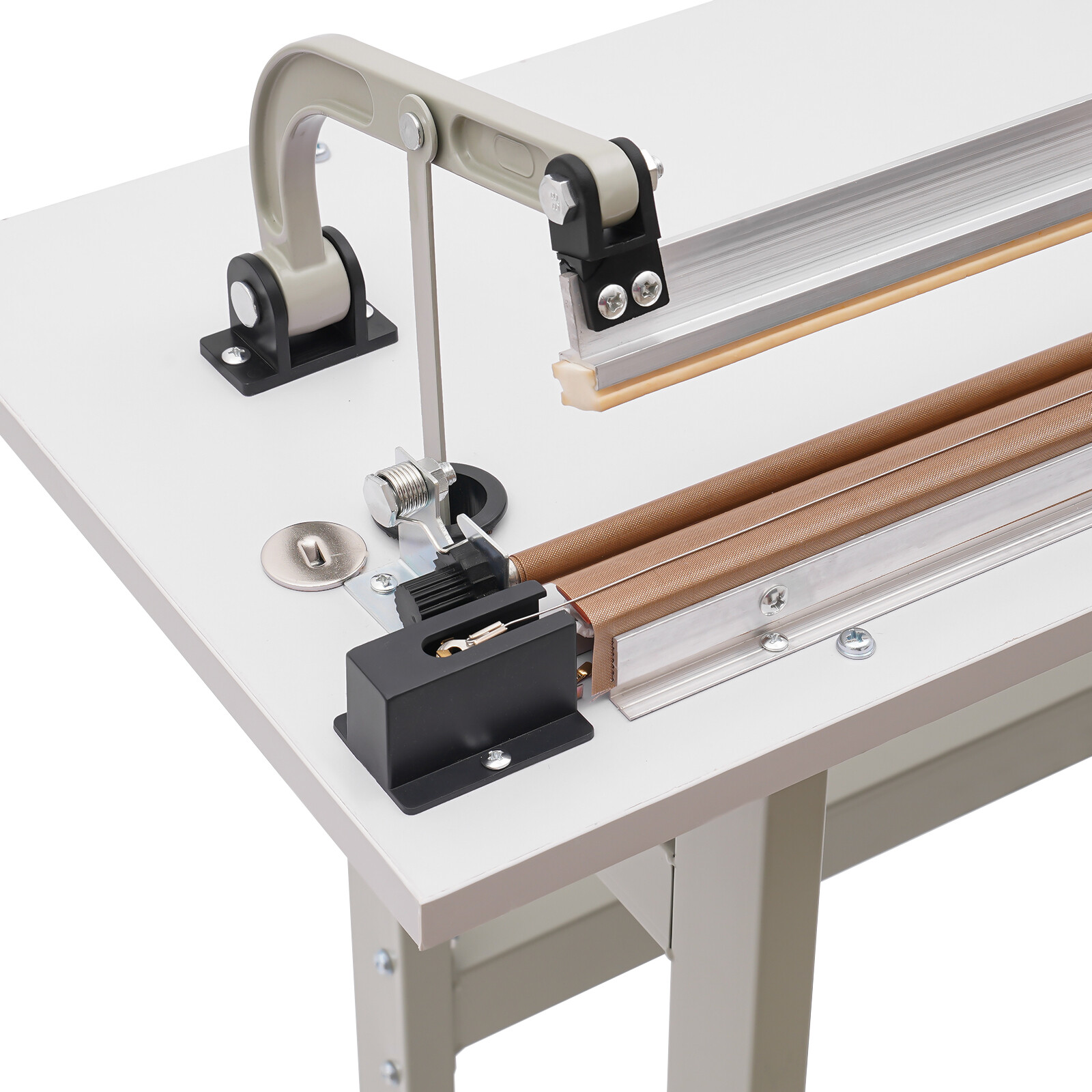 22.83" Foot Pedal Impulse Sealer heat sealing machine,Plastic Bag sealer AC220V