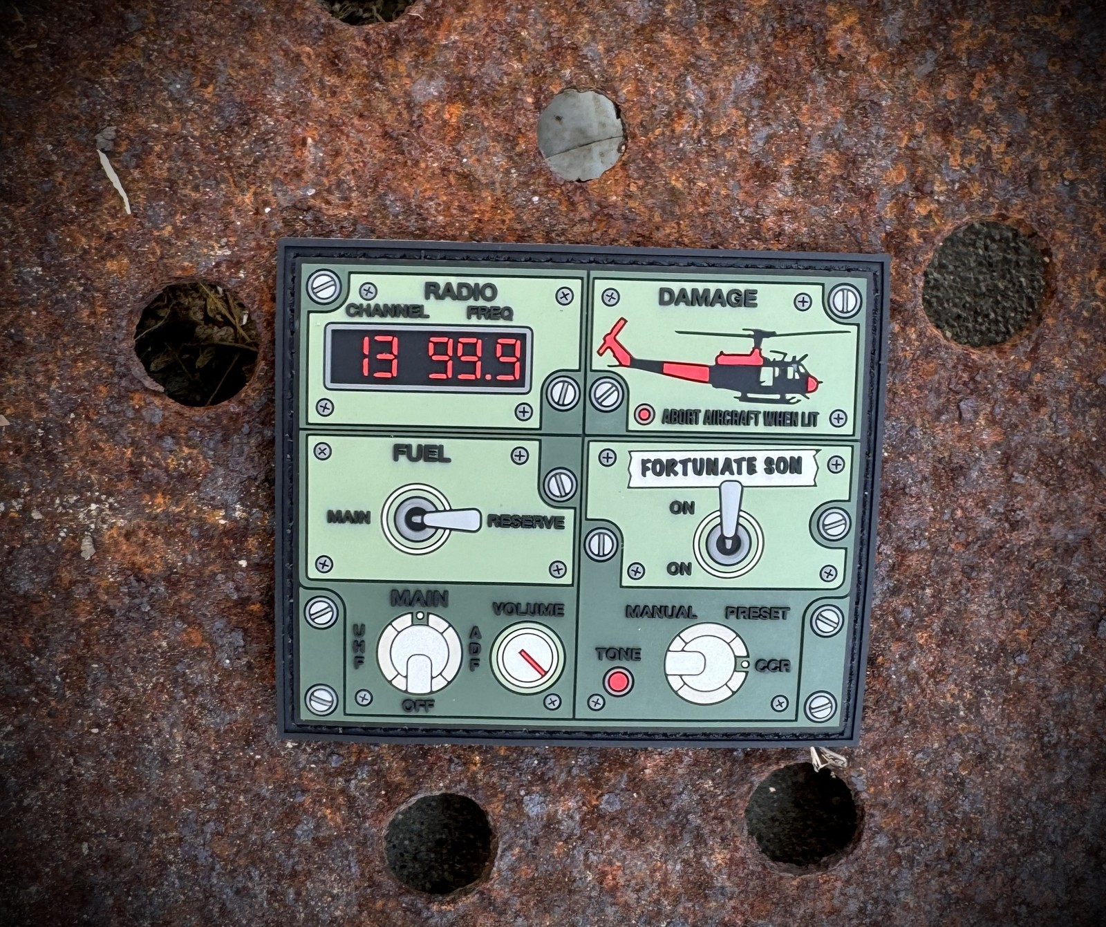 Patriot Patch Co. - Fortunate Son Huey - Patch