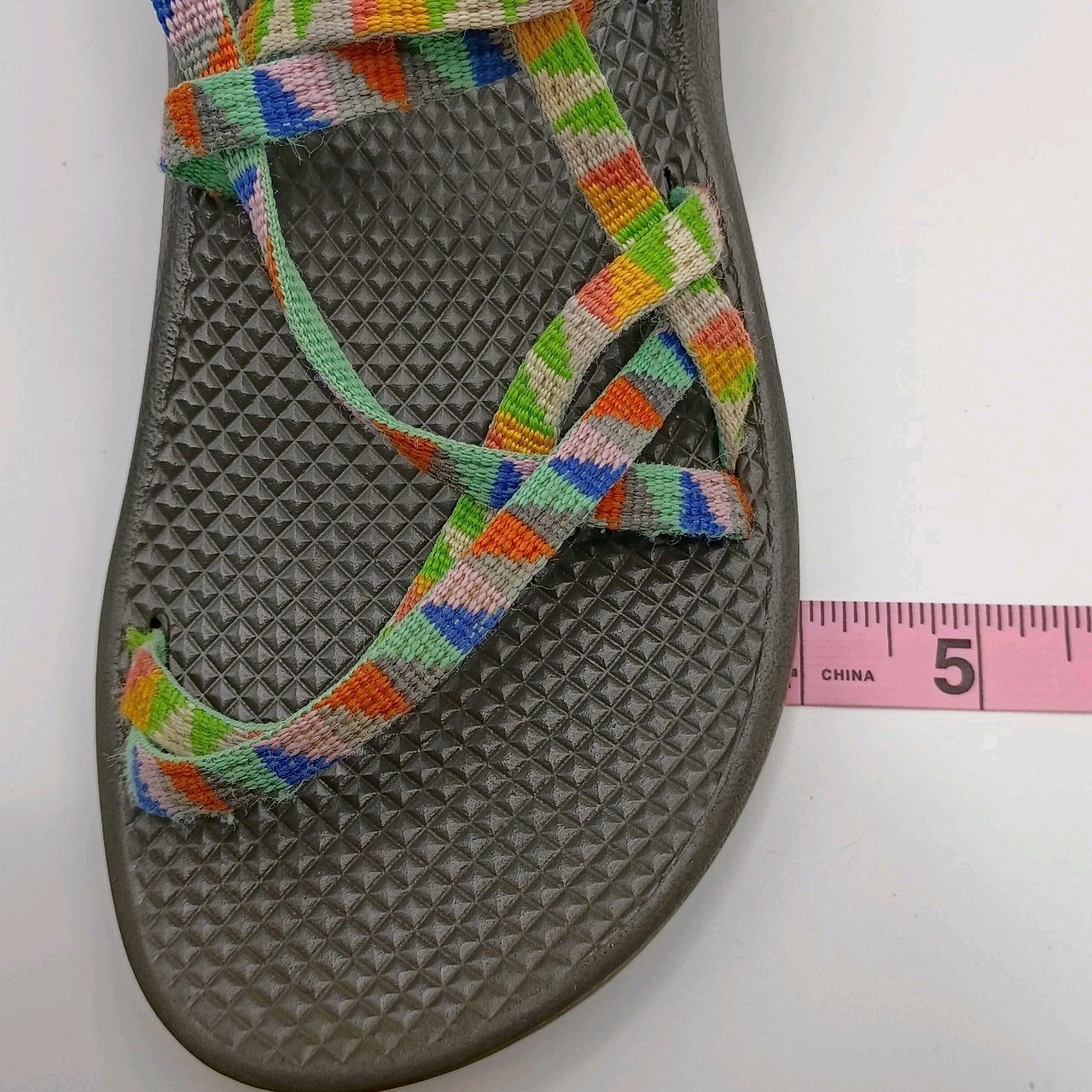 Chaco Classic Cloud ZX2 Sandals Girls 3 Hiking Sport Outdoor Multicolor