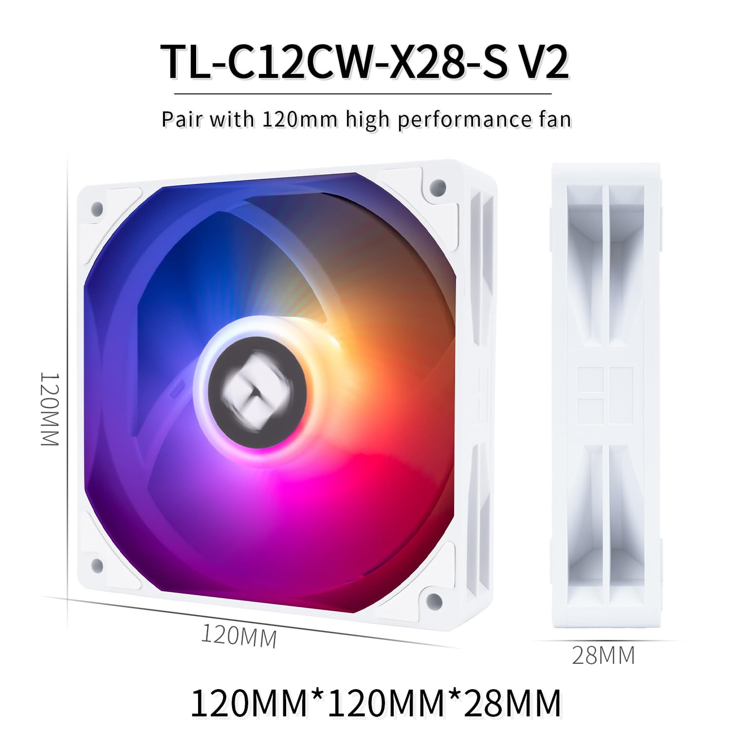 Thermalright Peerless Assassin 120 Digital ARGB White CPU Cooler, Dual