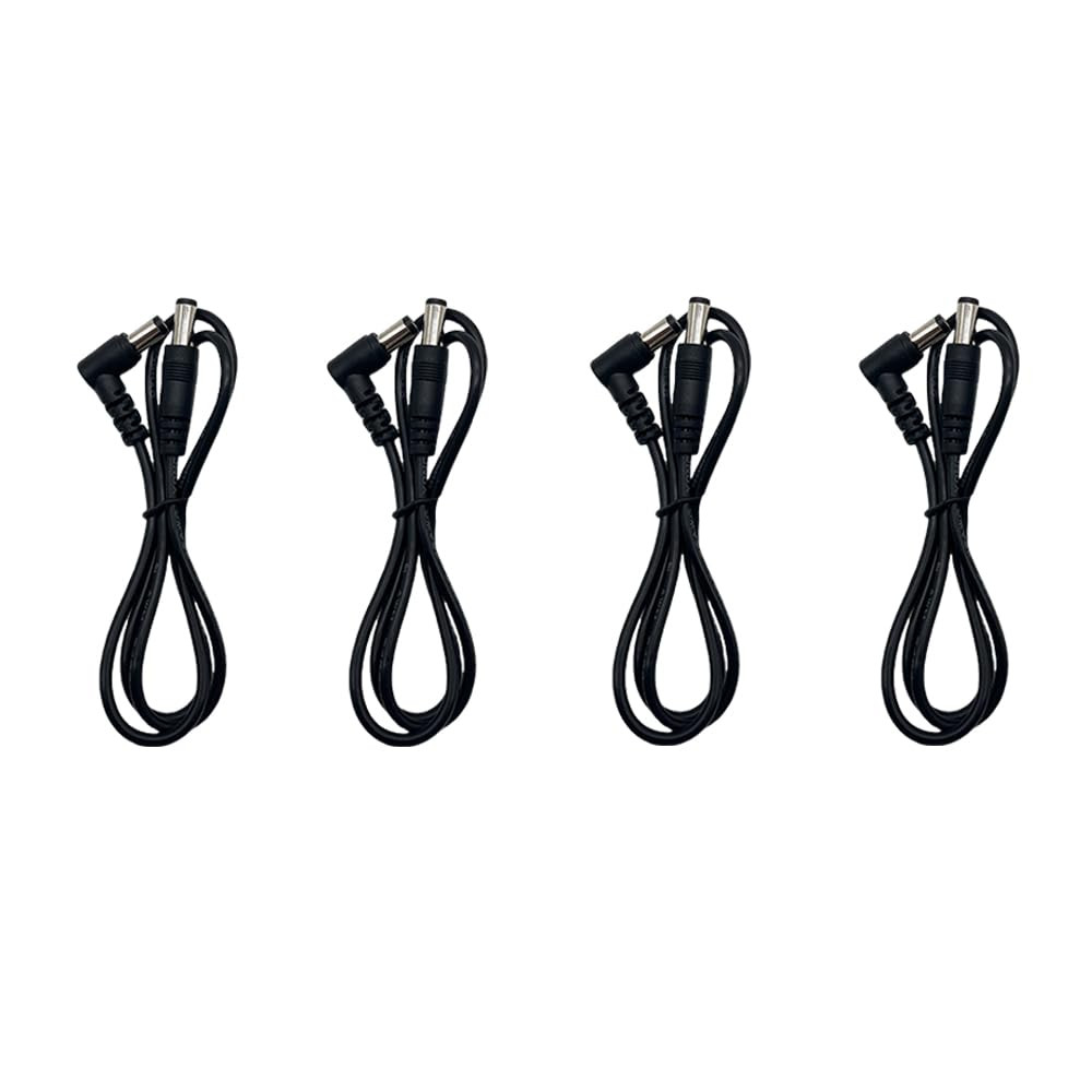 Guitar Effects Pedal Power DC Cable 60CM 5.5Mm X 2.1Mm Effect Power Supply Cord