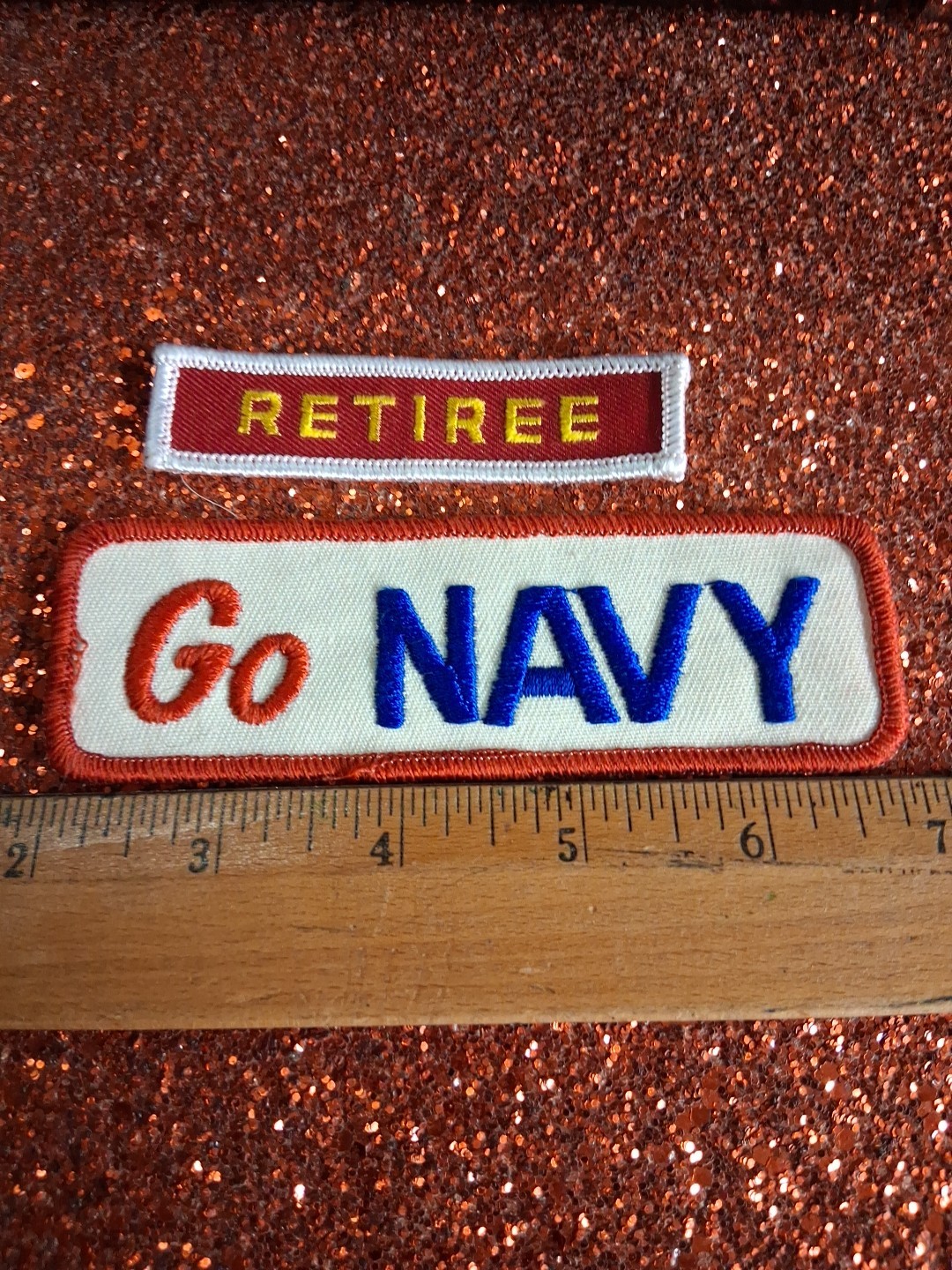 United States Navy Go Navy Retired Patch Lot Free Shipping