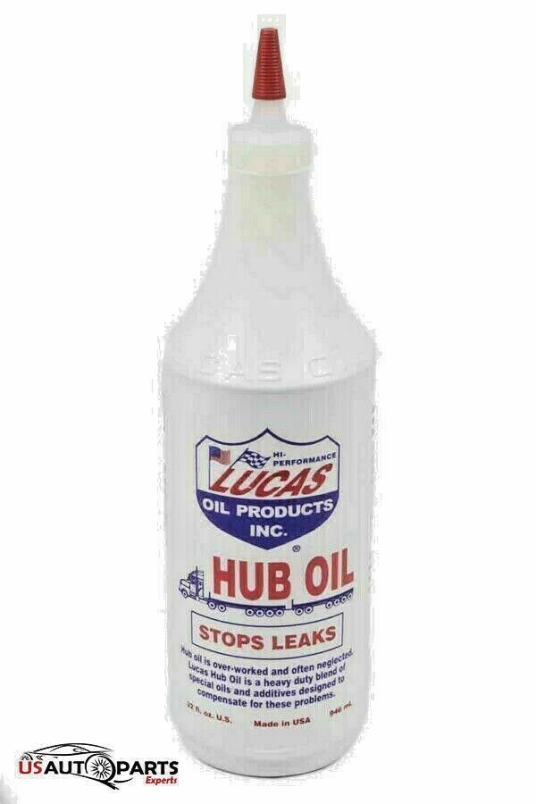 Lucas Oil 10088 Heavy Duty Hub Oil Stops Leaks/Gear Lubricant 32oz/946ml Bottle