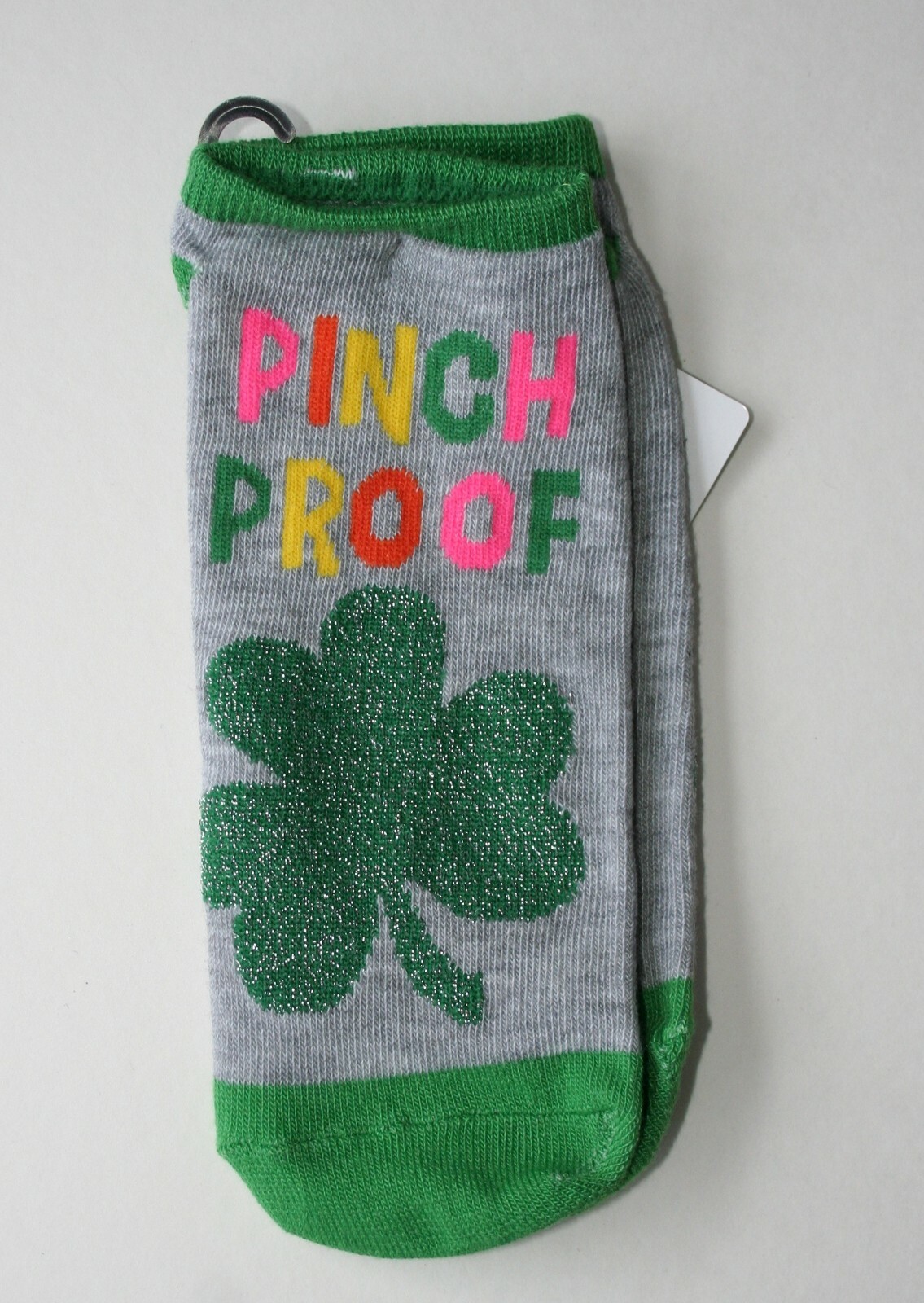 Womens St Patricks Day Pin Proof Irish Socks New Pair Fits Shoe Sz 6-9