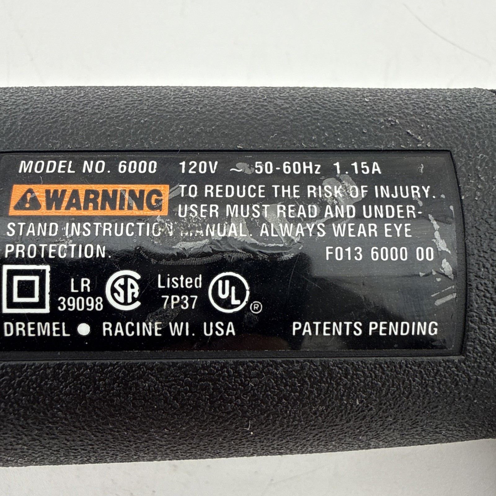Dremel 6000 Contour Sander Variable Speed Tool