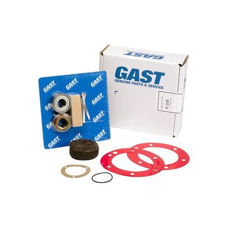 Gast K208 Air Motor Repair Kit For Gast 6Am-Frv-62 And 6Am-Nrv-63