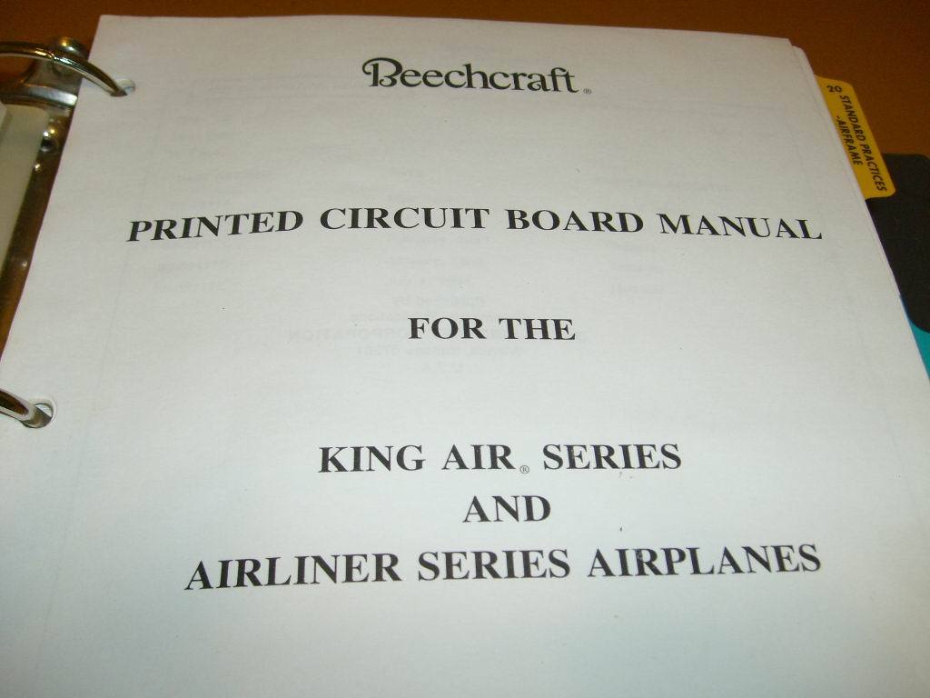 Beechcraft King Air & Airliner Series Printed Circuit Board Service Manual
