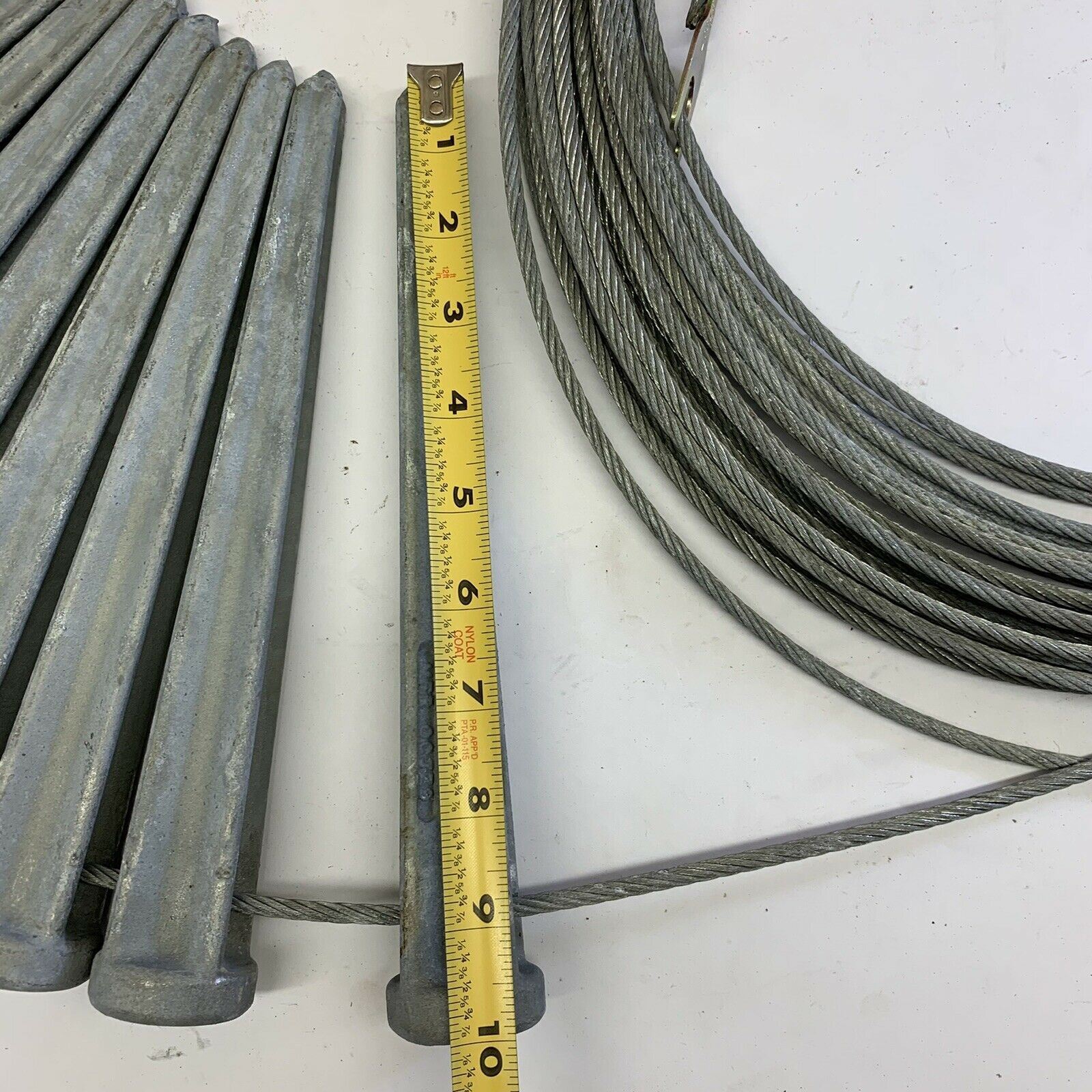 Lay Wire Perimeter Grounded Security Cable with 15 Stakes